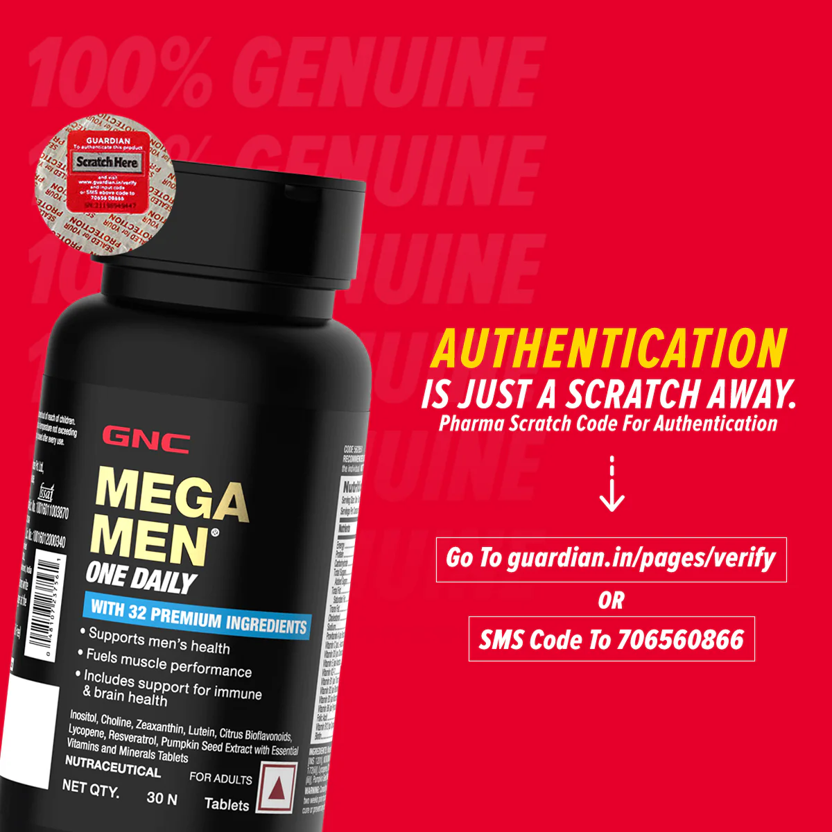 GNC Mega Men One Daily Multivitamin - Image 9