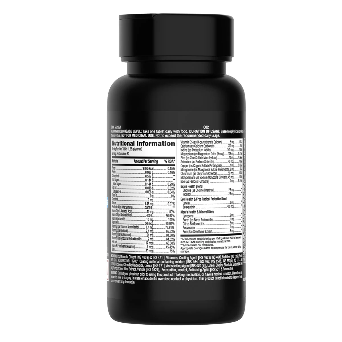 Mega Men One Daily Multivitamin - Clearance Sale| Expiry - 2026-02-28 - Image 8