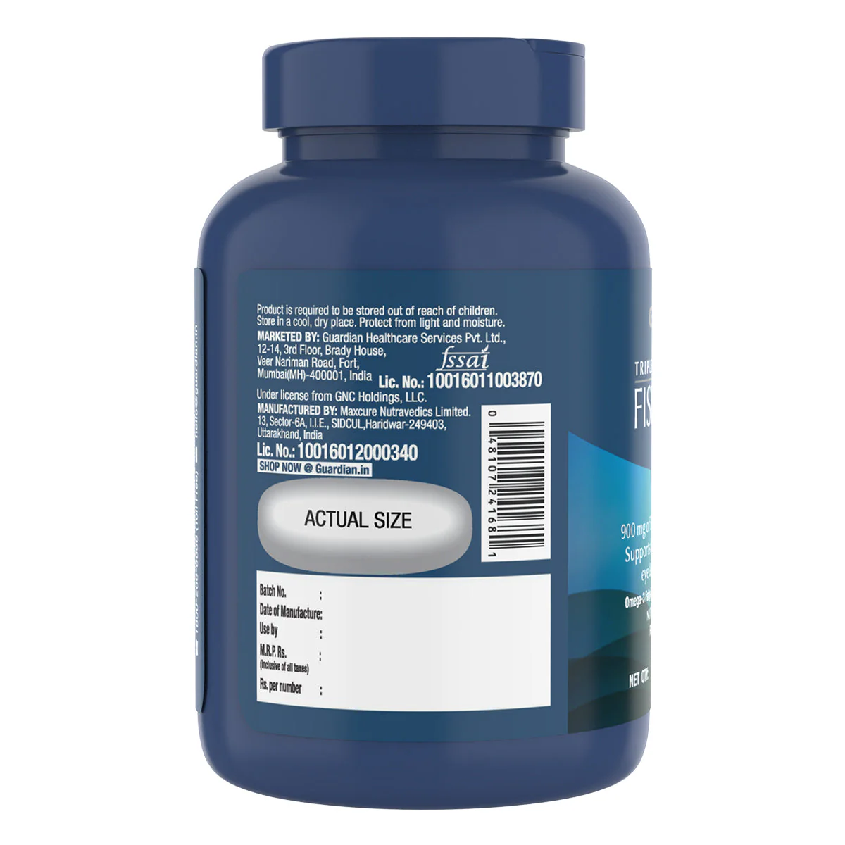 GNC Mega Men One Daily Multivitamin + Triple Strength Fish Oil - Image 13