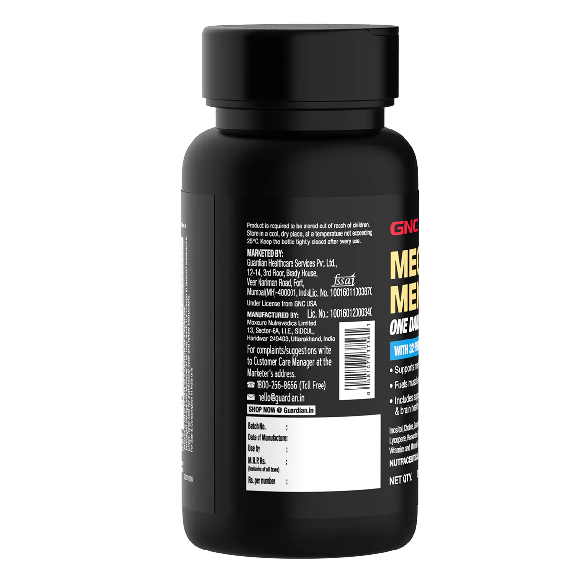 GNC Mega Men One Daily Multivitamin + Triple Strength Fish Oil - Image 15