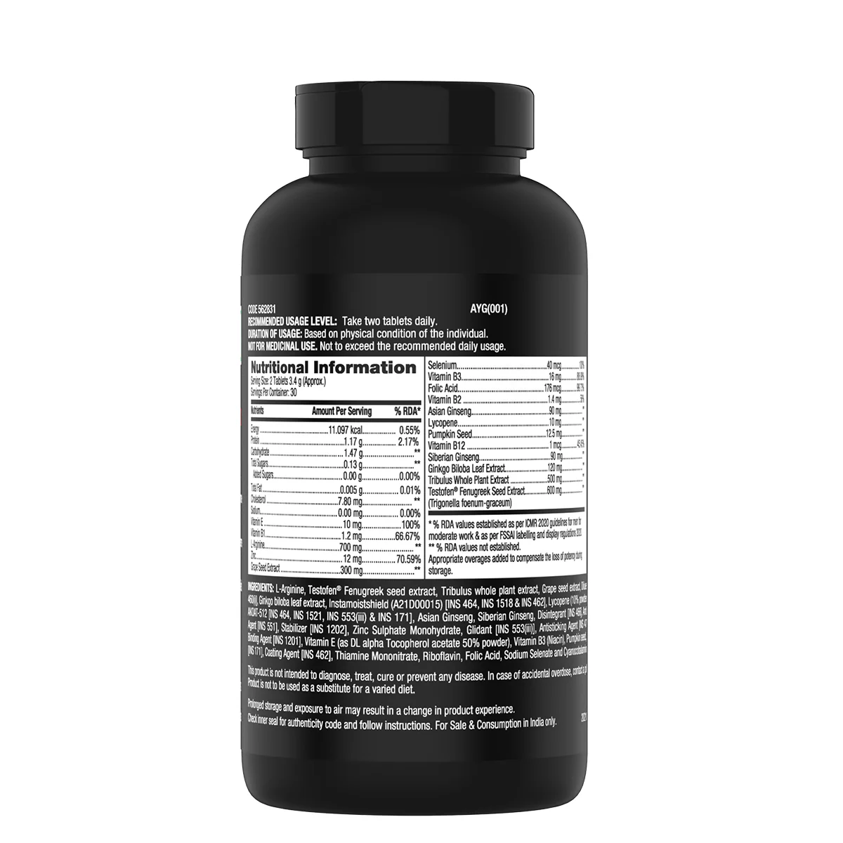 GNC Men's Staminol Max - Image 7