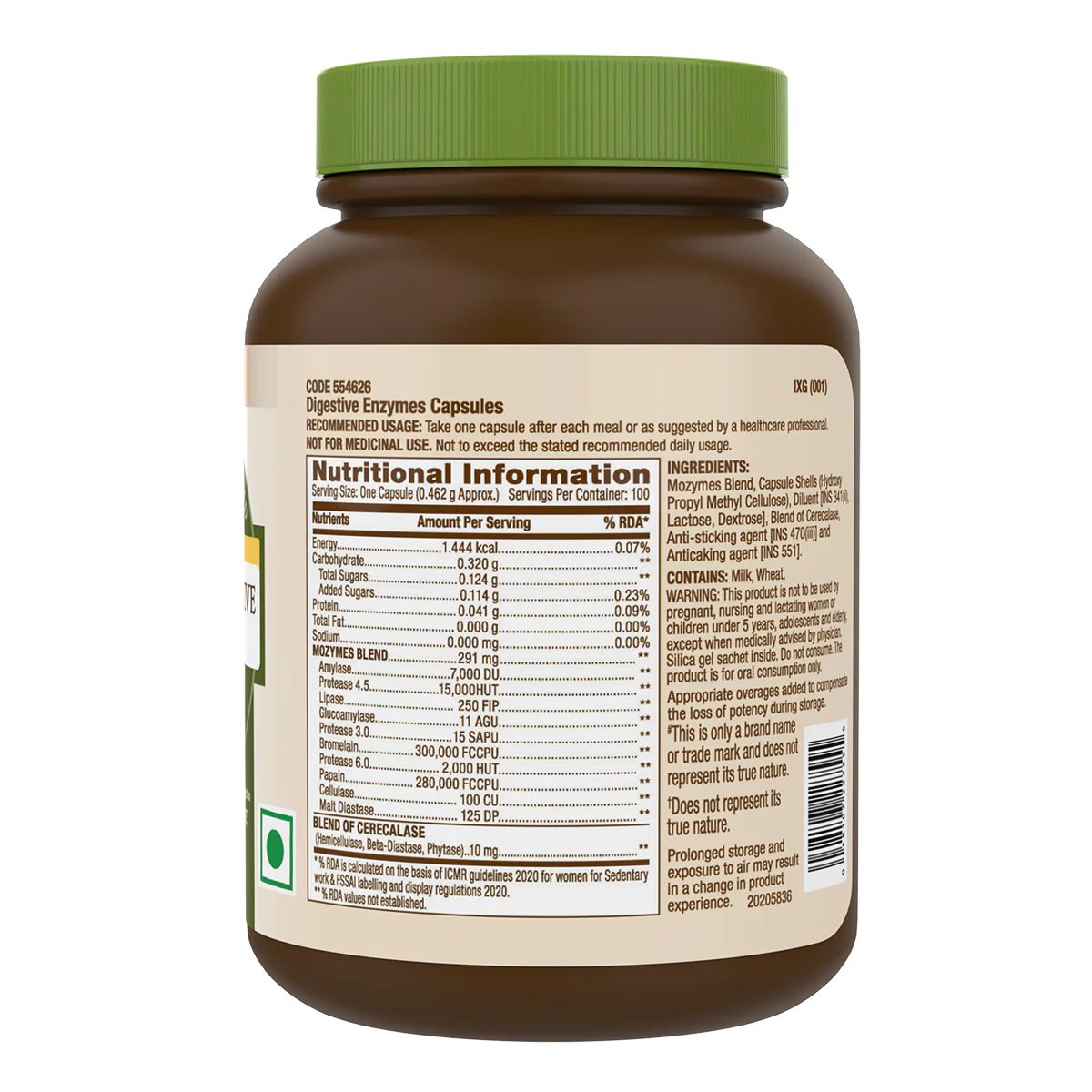GNC Natural Brand Super Digestive Enzymes - Image 10
