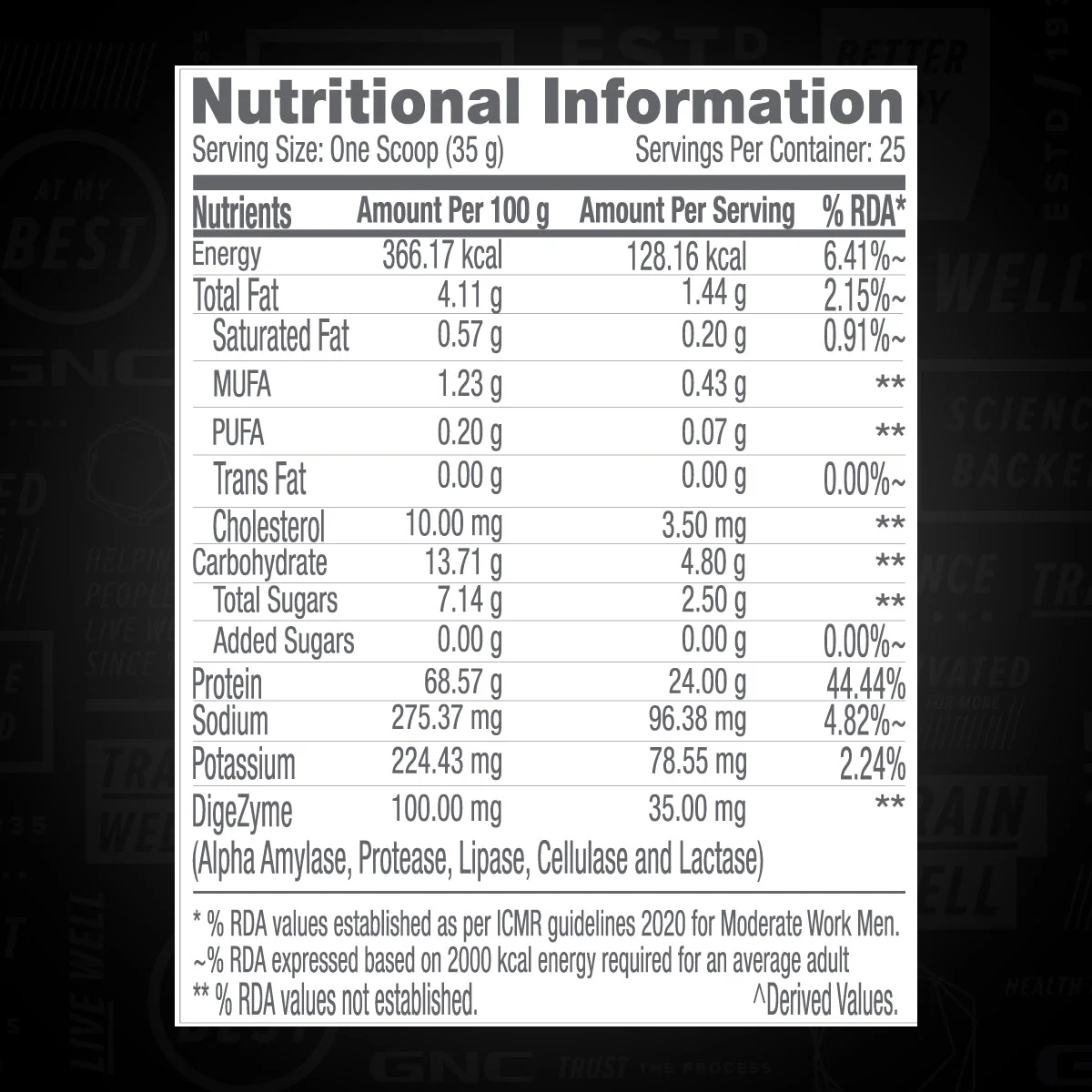 GNC Pro Performance 100% Whey Protein - Image 54