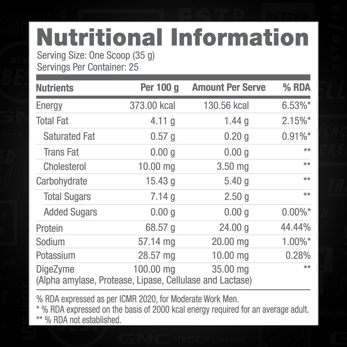 GNC Pro Performance 100% Whey Protein -2 lbs with Shaker - Image 24