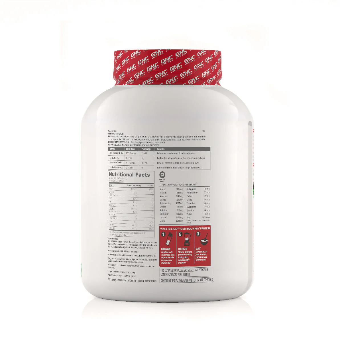 GNC Pro Performance 100% Whey Protein 2KG| Expiry - 2024-03-31 - Image 2