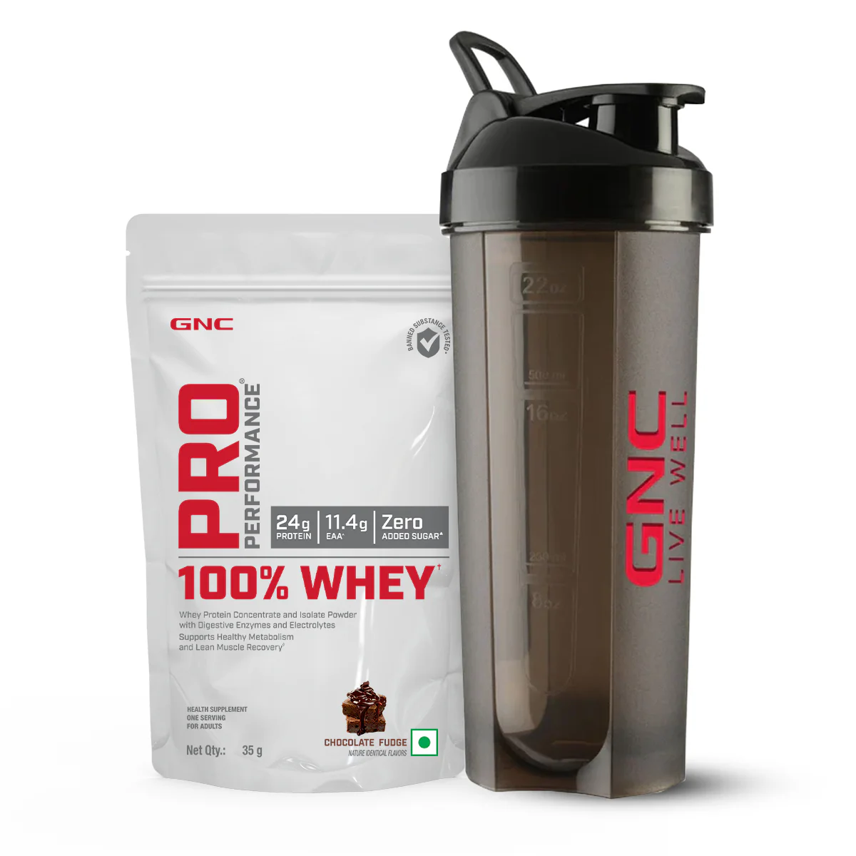 GNC Pro Performance 100% Whey Protein 35gm - Image 10