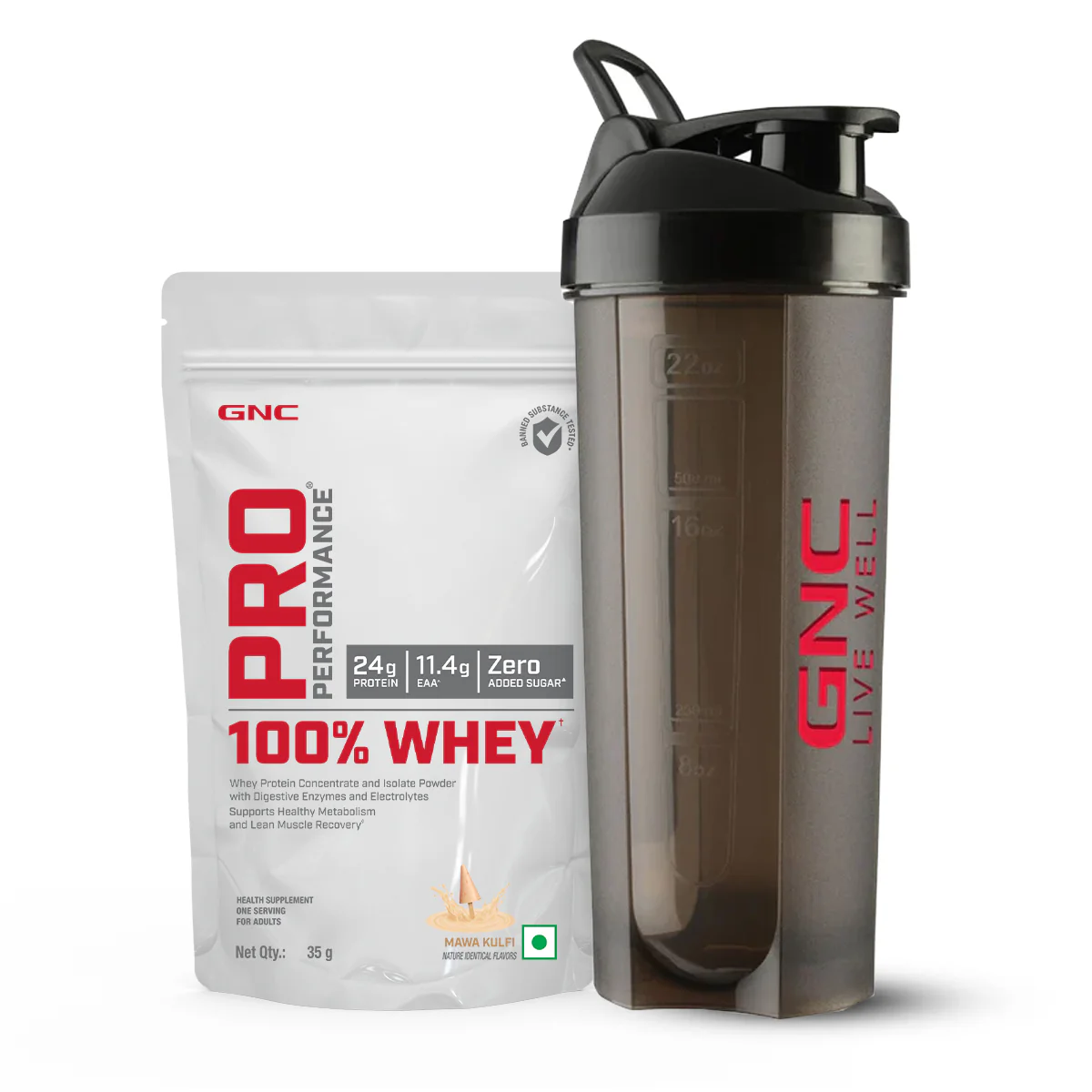 GNC Pro Performance 100% Whey Protein 35gm - Image 14