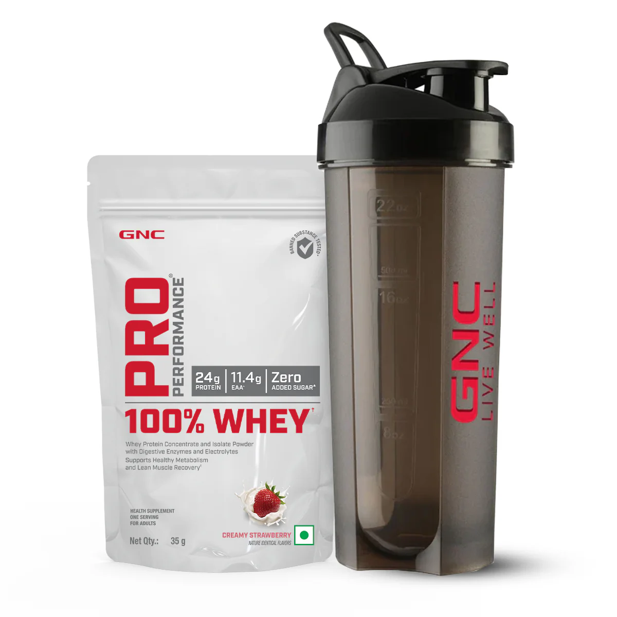 GNC Pro Performance 100% Whey Protein 35gm - Image 15