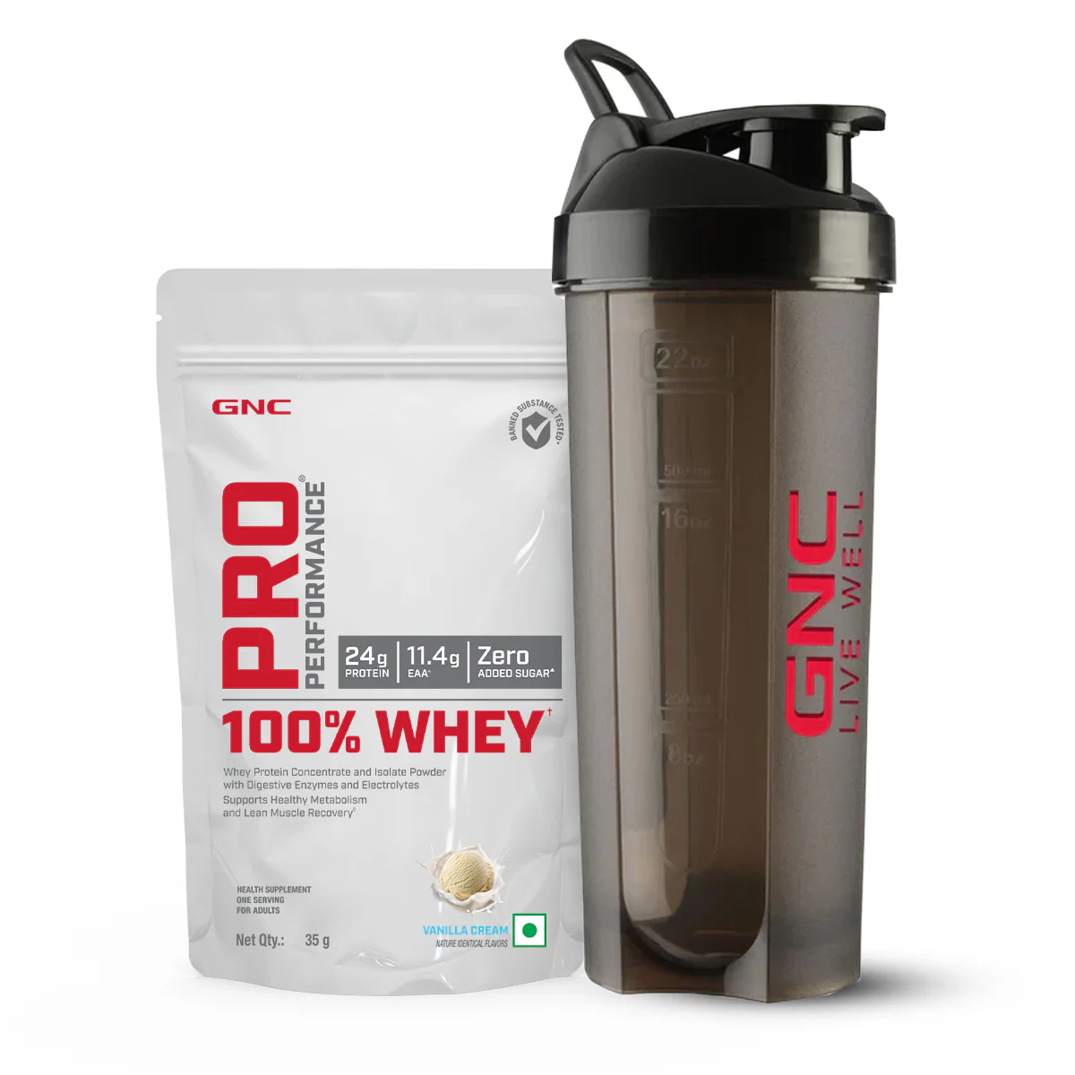 GNC Pro Performance 100% Whey Protein 35gm - Image 16