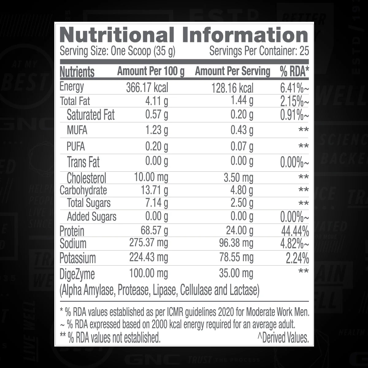 100% Whey Protein - 1 lbs - Image 100