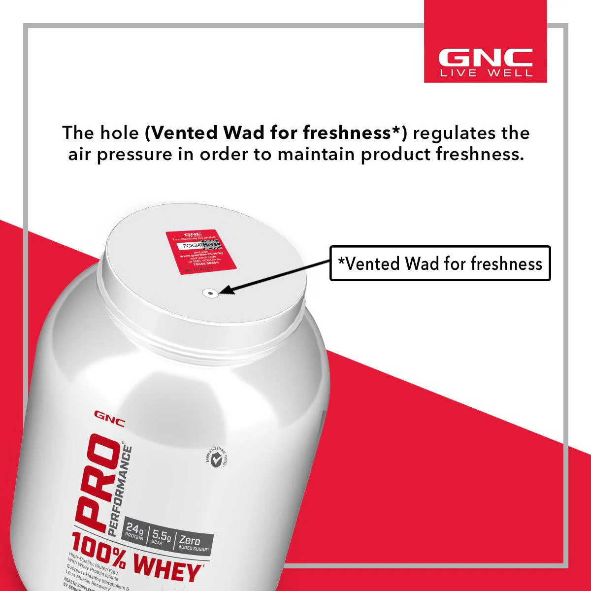 GNC Pro Performance 100% Whey Protein - Faster Recovery & Lean Muscle Gains| Expiry - 2024-06-30 - Image 12