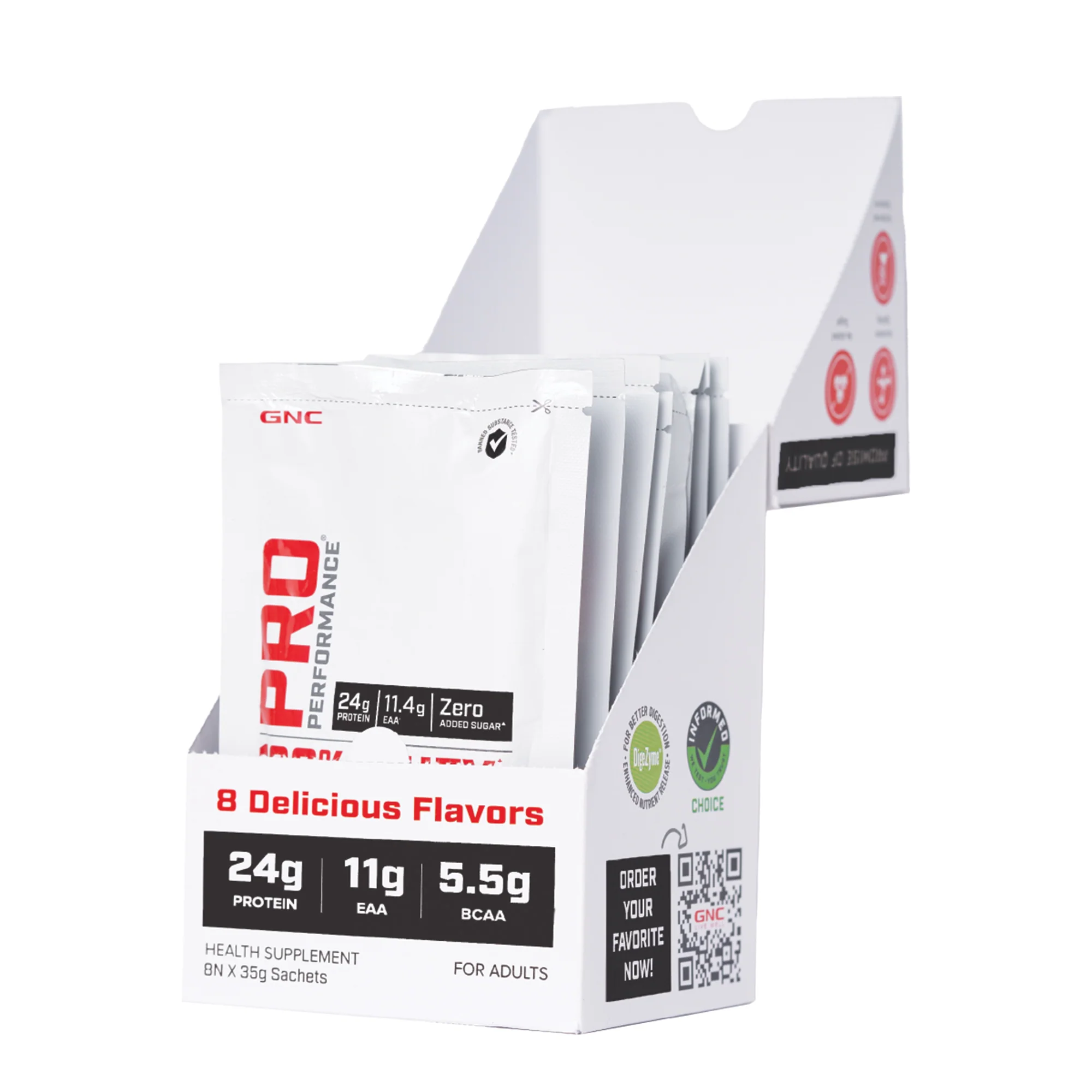 GNC Pro Performance 100% Whey Protein Taster Pack - Image 11