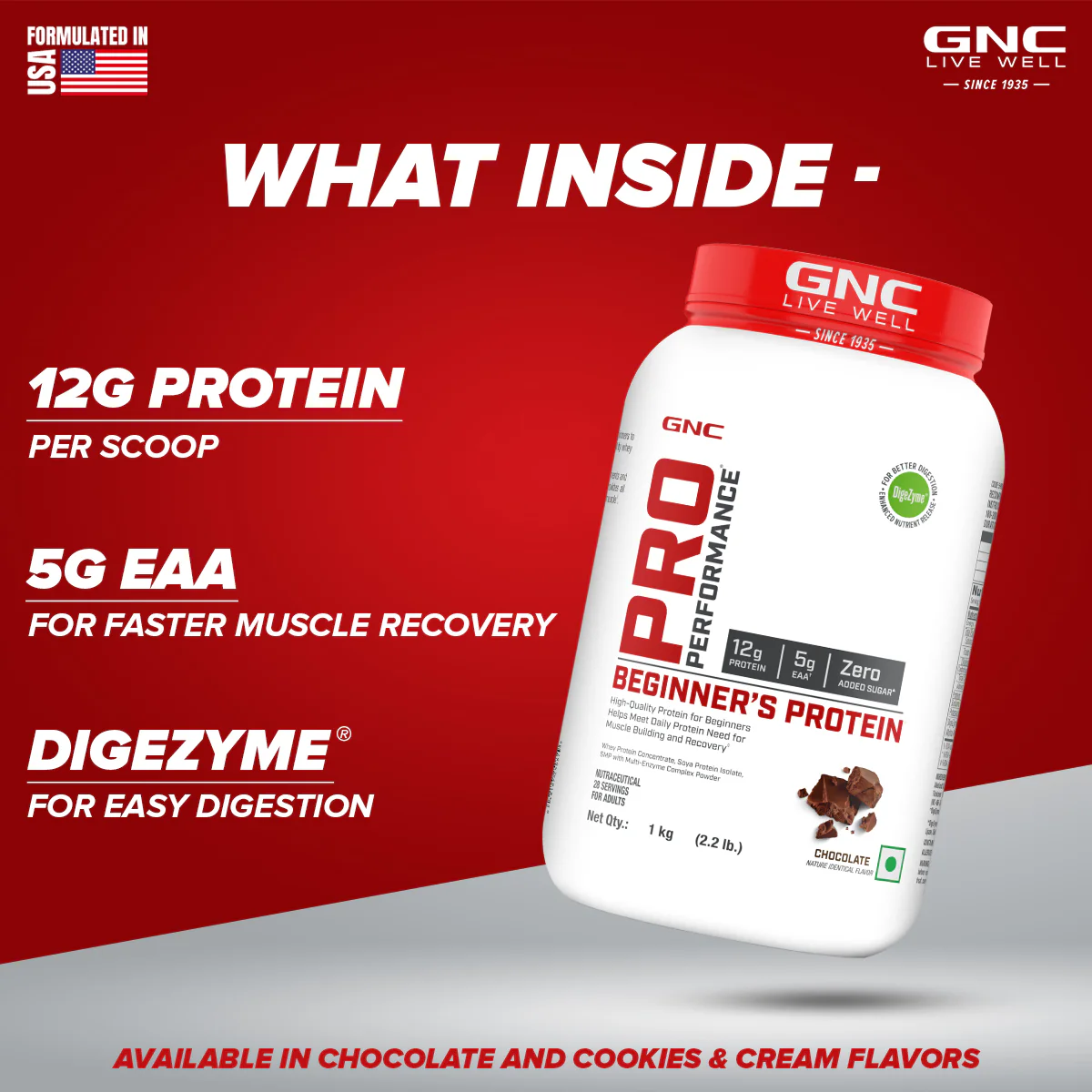 GNC Pro Performance Beginner's Protein - Image 3