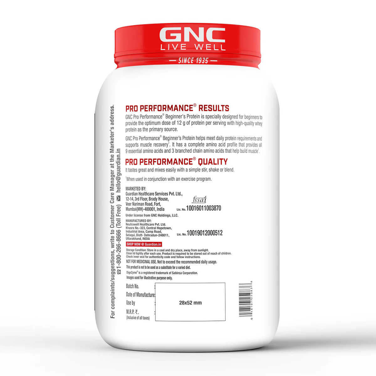 GNC Pro Performance Beginner's Protein - Image 6