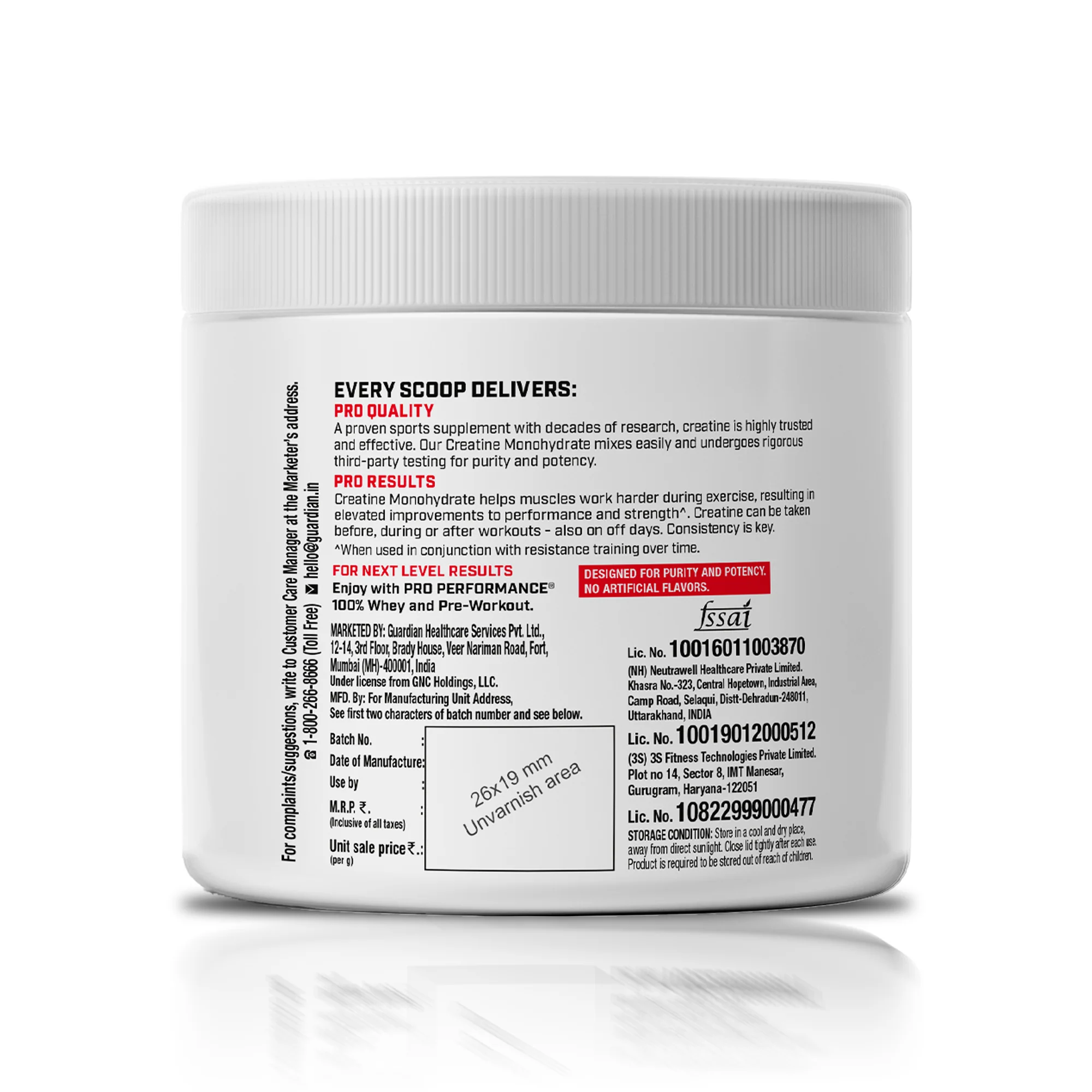 GNC Pro Performance Creatine Monohydrate - Image 79