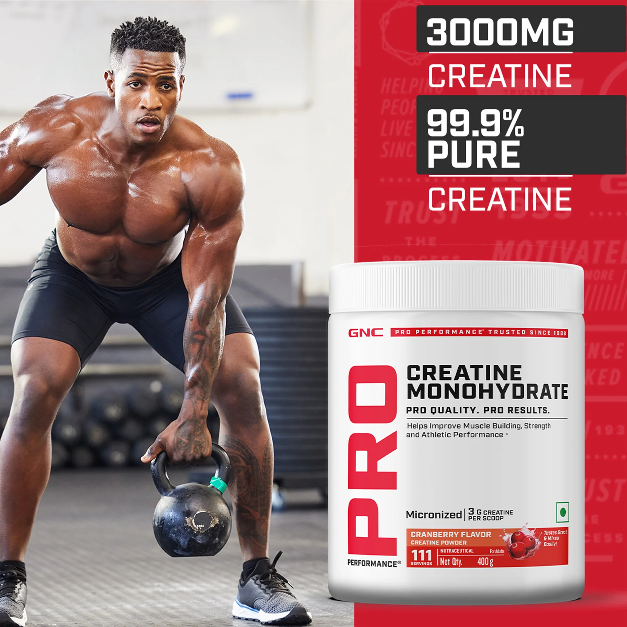 GNC Pro Performance Creatine Monohydrate - Image 119