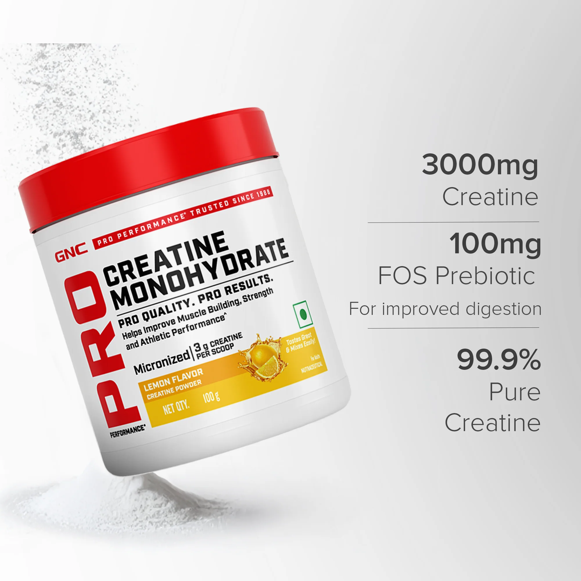 GNC Pro Performance Creatine Monohydrate - Image 128