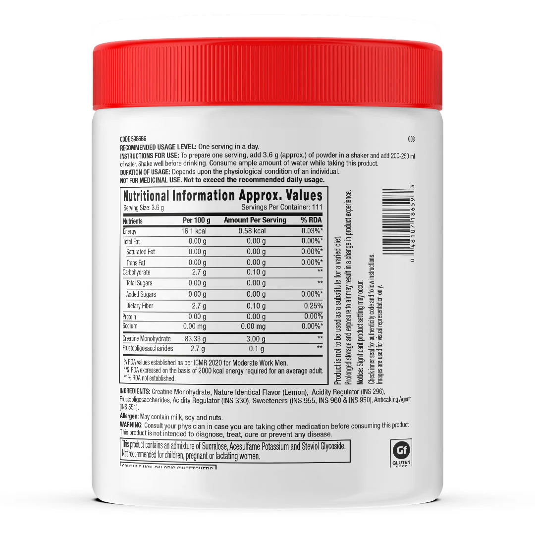 GNC Pro Performance Creatine Monohydrate - Image 139