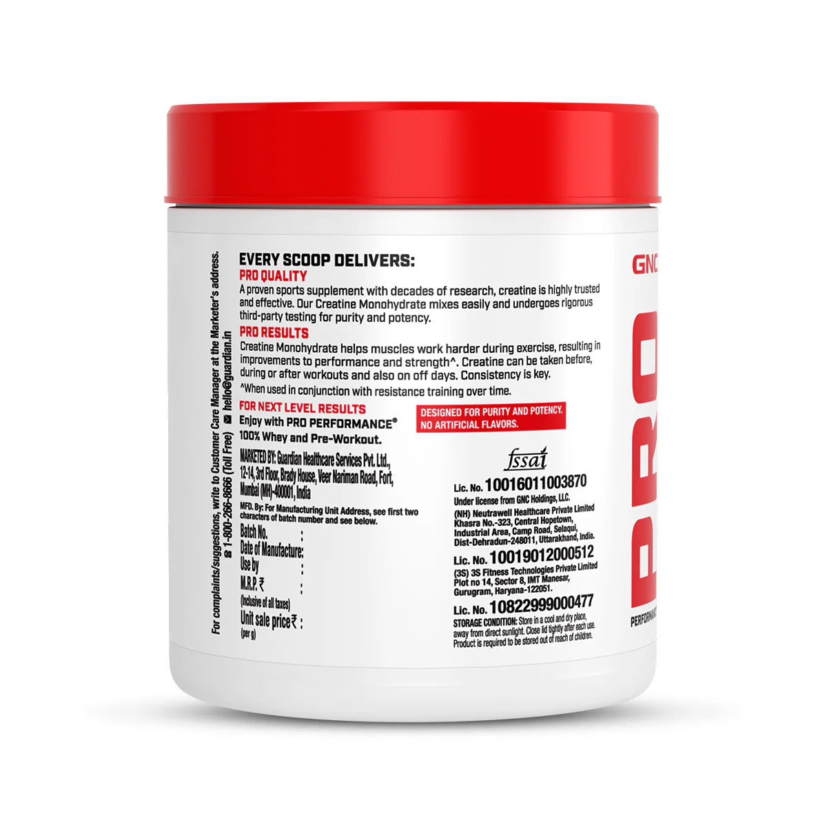 GNC Pro Performance Creatine Monohydrate - Image 172