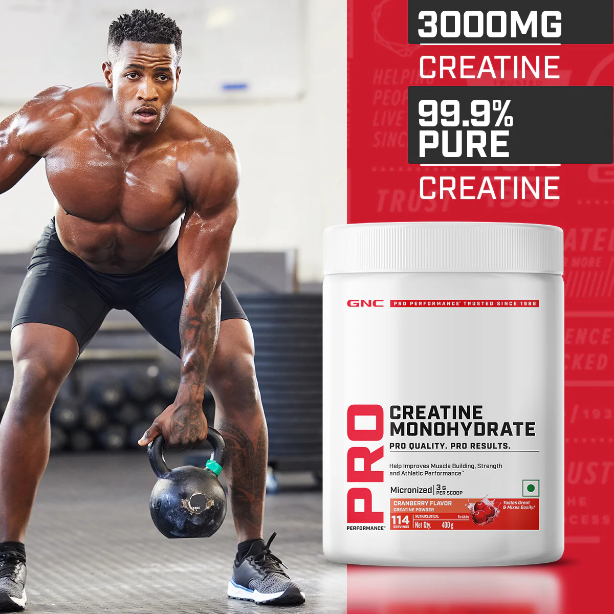 GNC Pro Performance Creatine Monohydrate Combo - Image 117