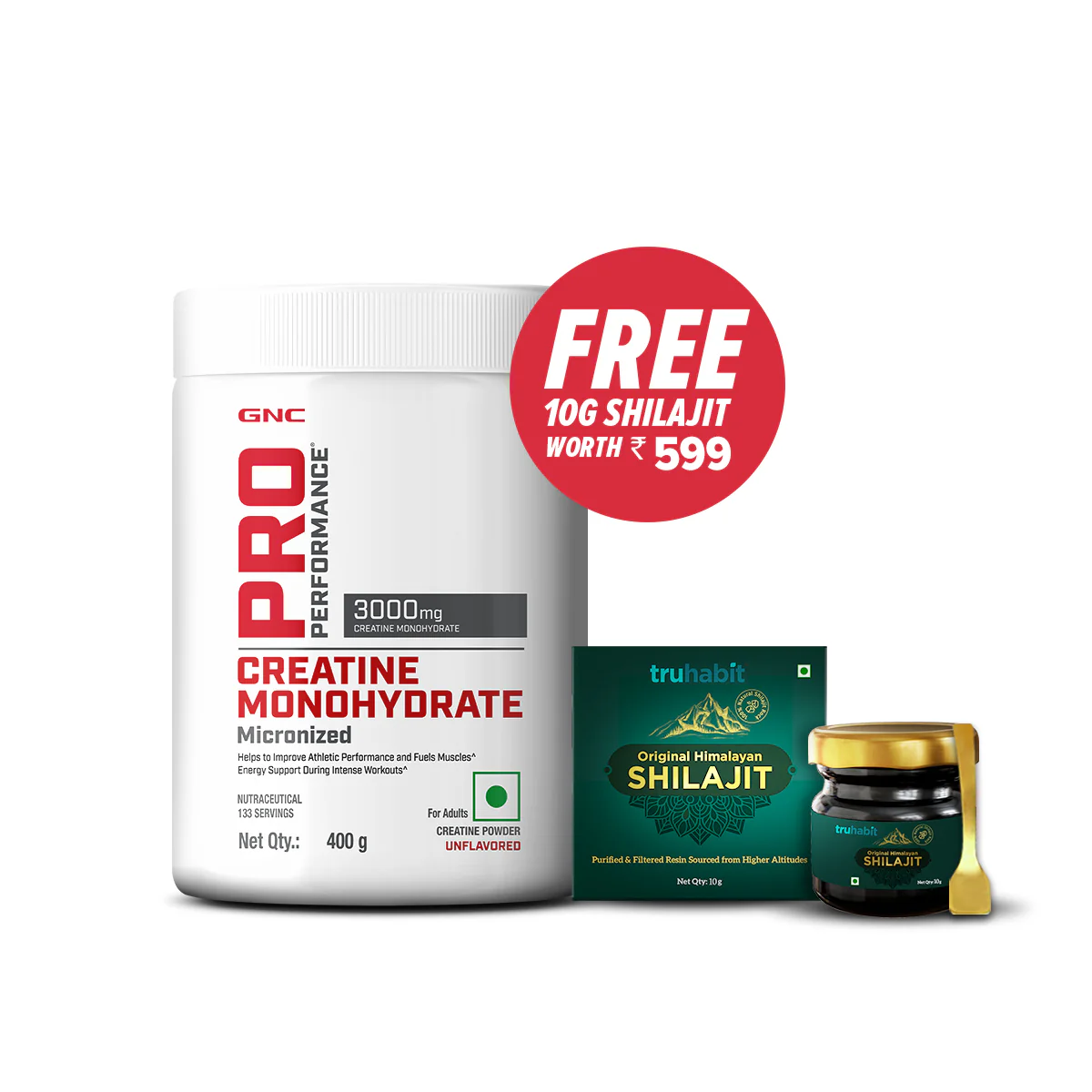 GNC Pro Performance Creatine Monohydrate Combo - Image 37