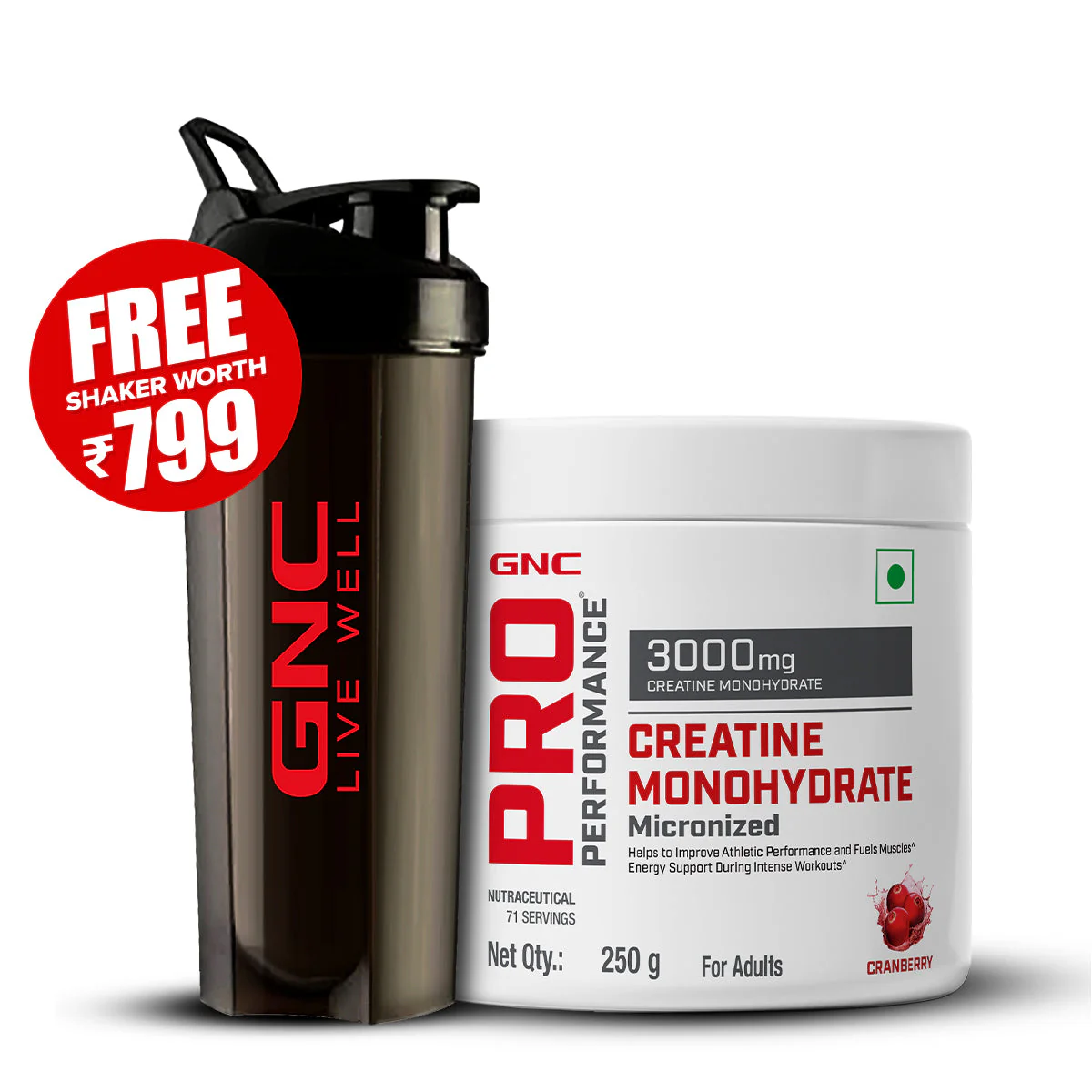 GNC Pro Performance Creatine Monohydrate Combo - Image 40