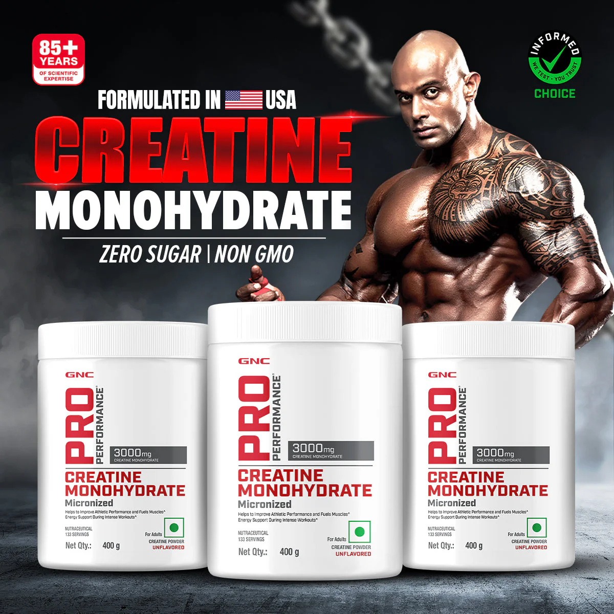 GNC Pro Performance Creatine Monohydrate Combo - Image 42