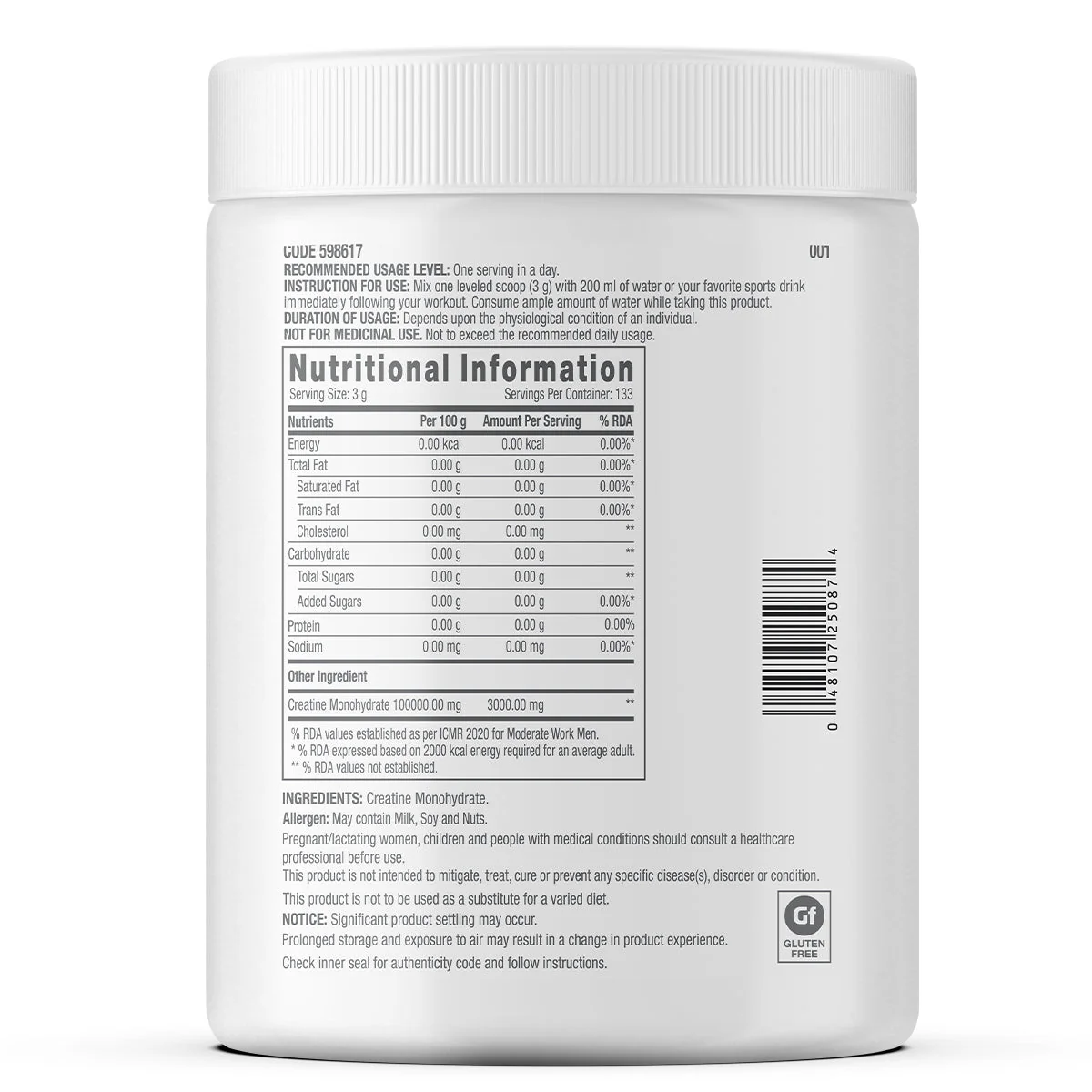 GNC Pro Performance Creatine Monohydrate Combo - Image 53