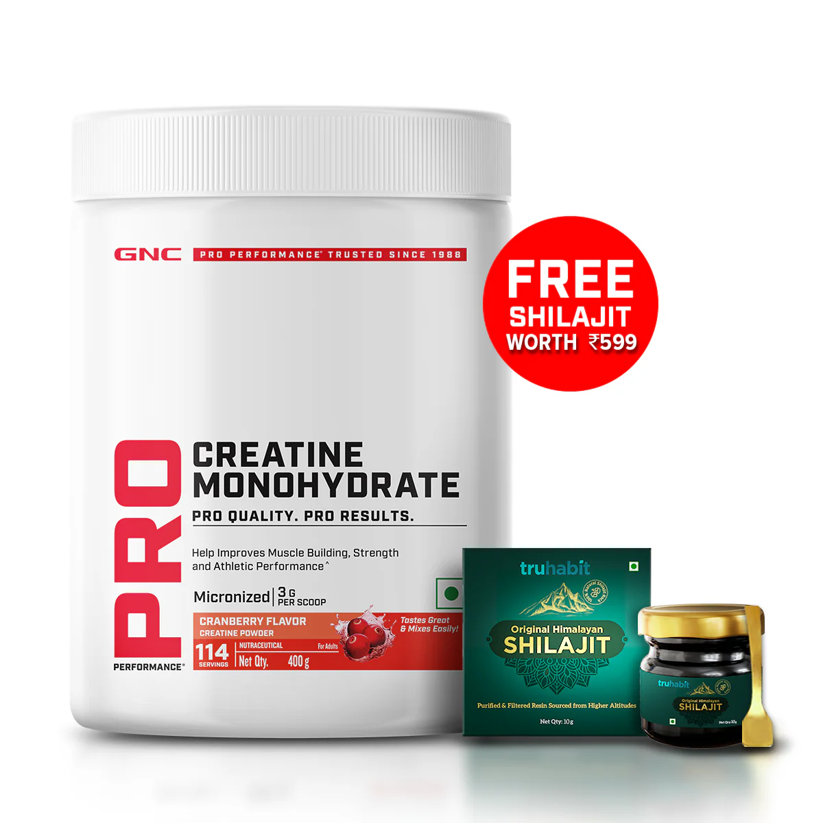 GNC Pro Performance Creatine Monohydrate with L-Carnitine Tablets 500mg - Image 10