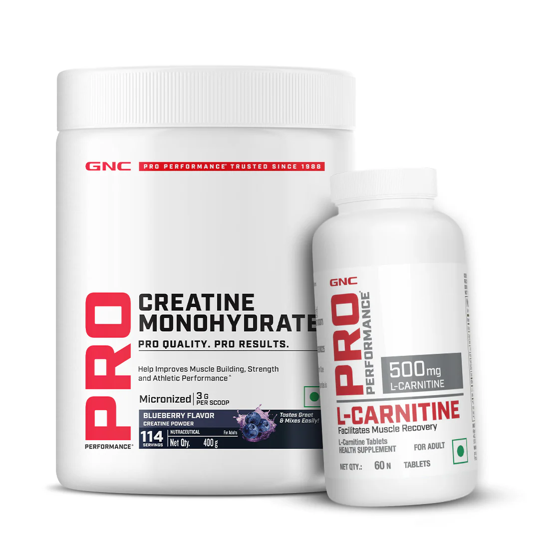 GNC Pro Performance Creatine Monohydrate with L-Carnitine Tablets 500mg - Image 3
