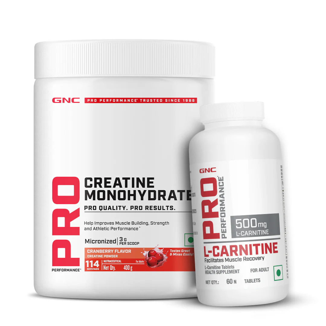 GNC Pro Performance Creatine Monohydrate with L-Carnitine Tablets 500mg - Image 4