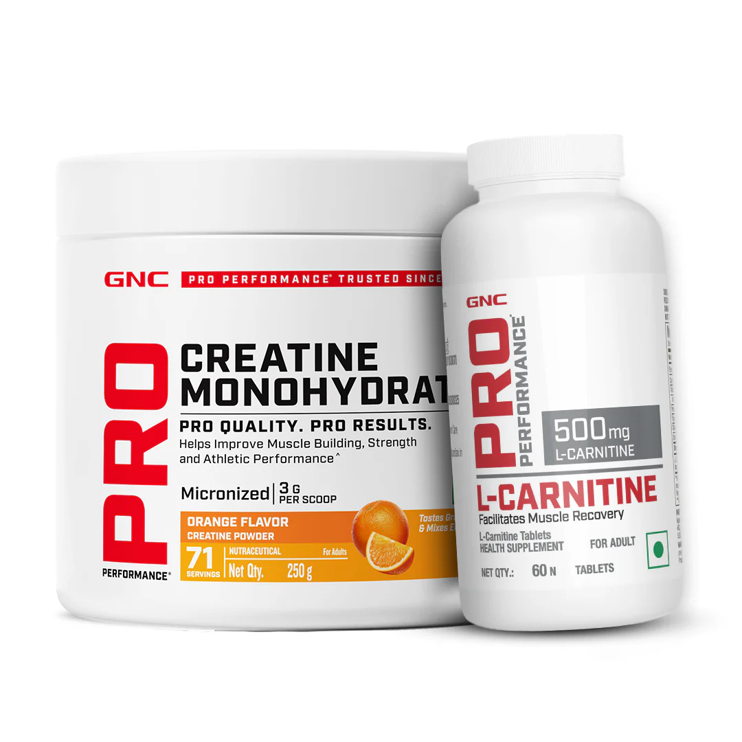 GNC Pro Performance Creatine Monohydrate with L-Carnitine Tablets 500mg - Image 8