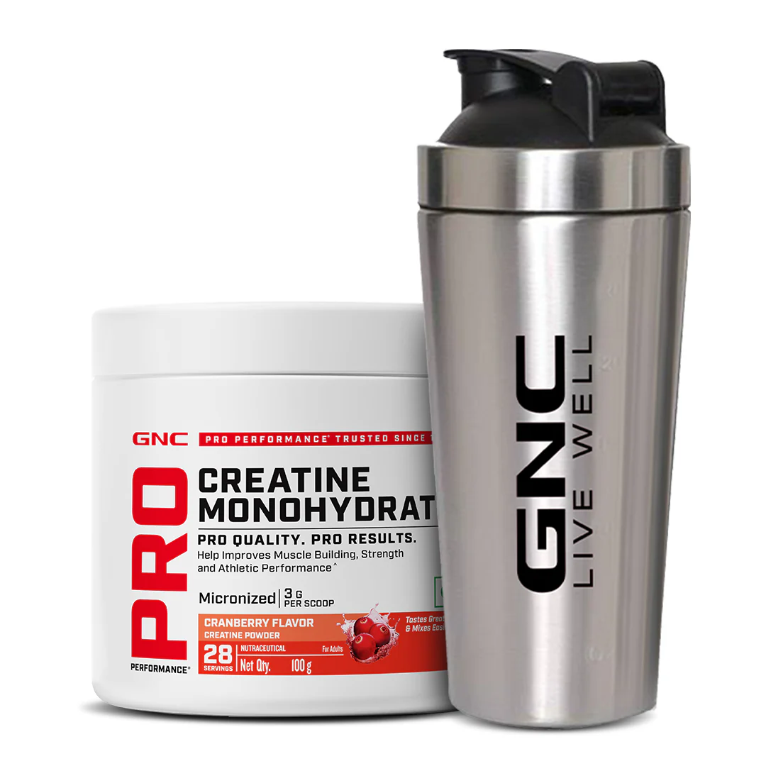GNC Pro Performance Creatine Monohydrate with Shaker - Image 3