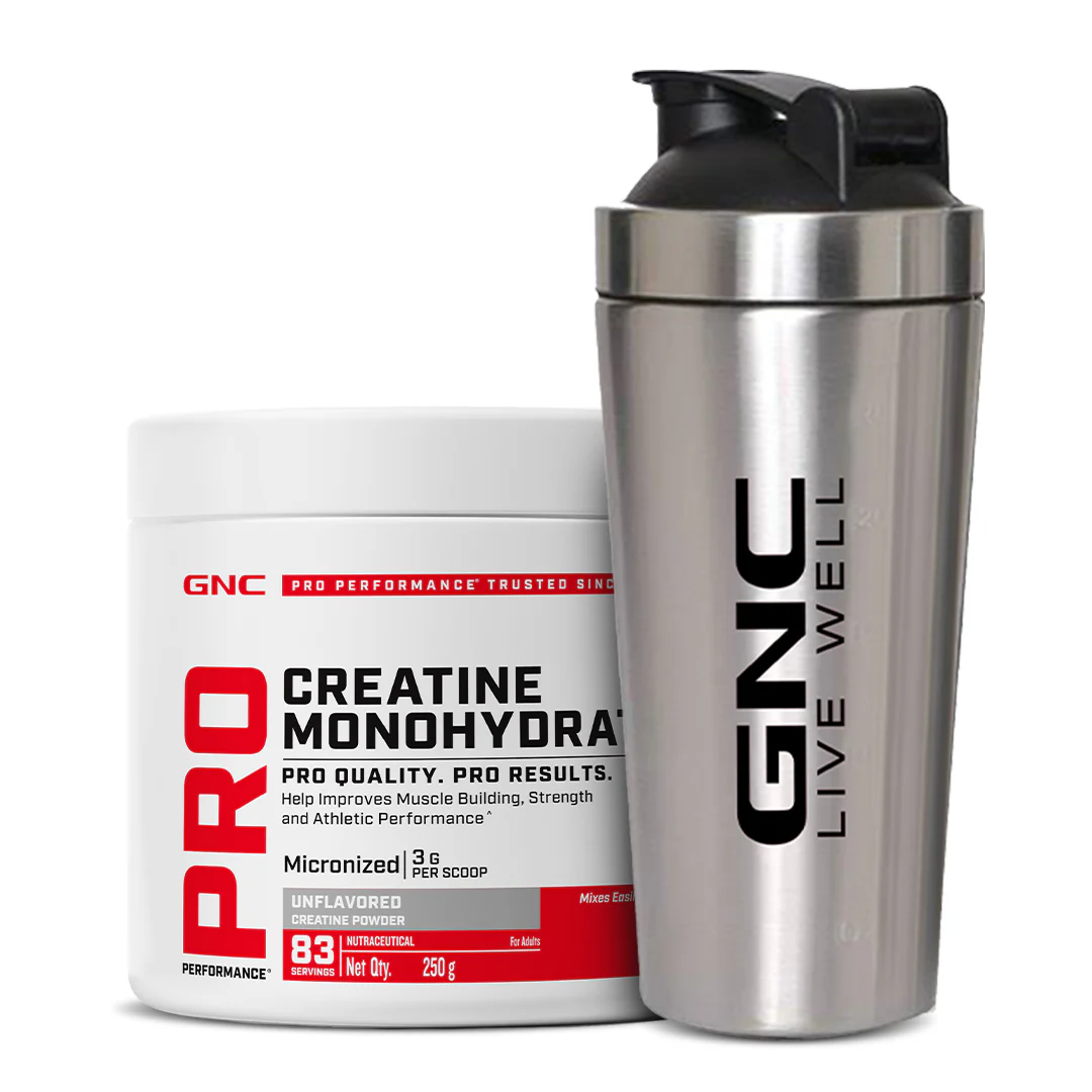 GNC Pro Performance Creatine Monohydrate with Shaker - Image 5