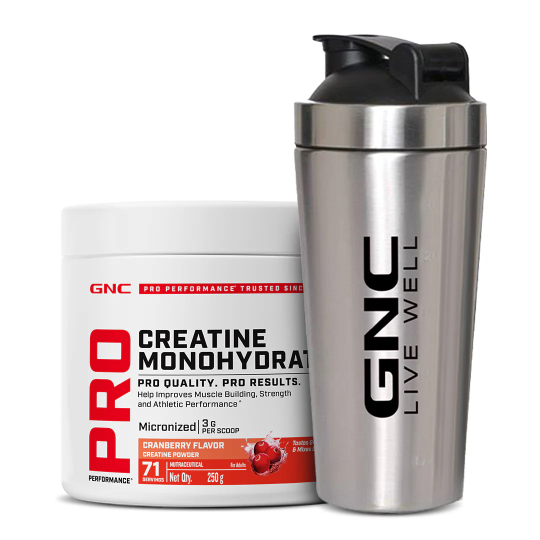GNC Pro Performance Creatine Monohydrate with Shaker - Image 7