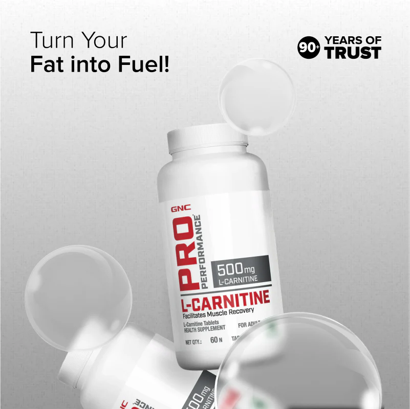 GNC Pro Performance L-Carnitine Tablets 500mg - Image 11
