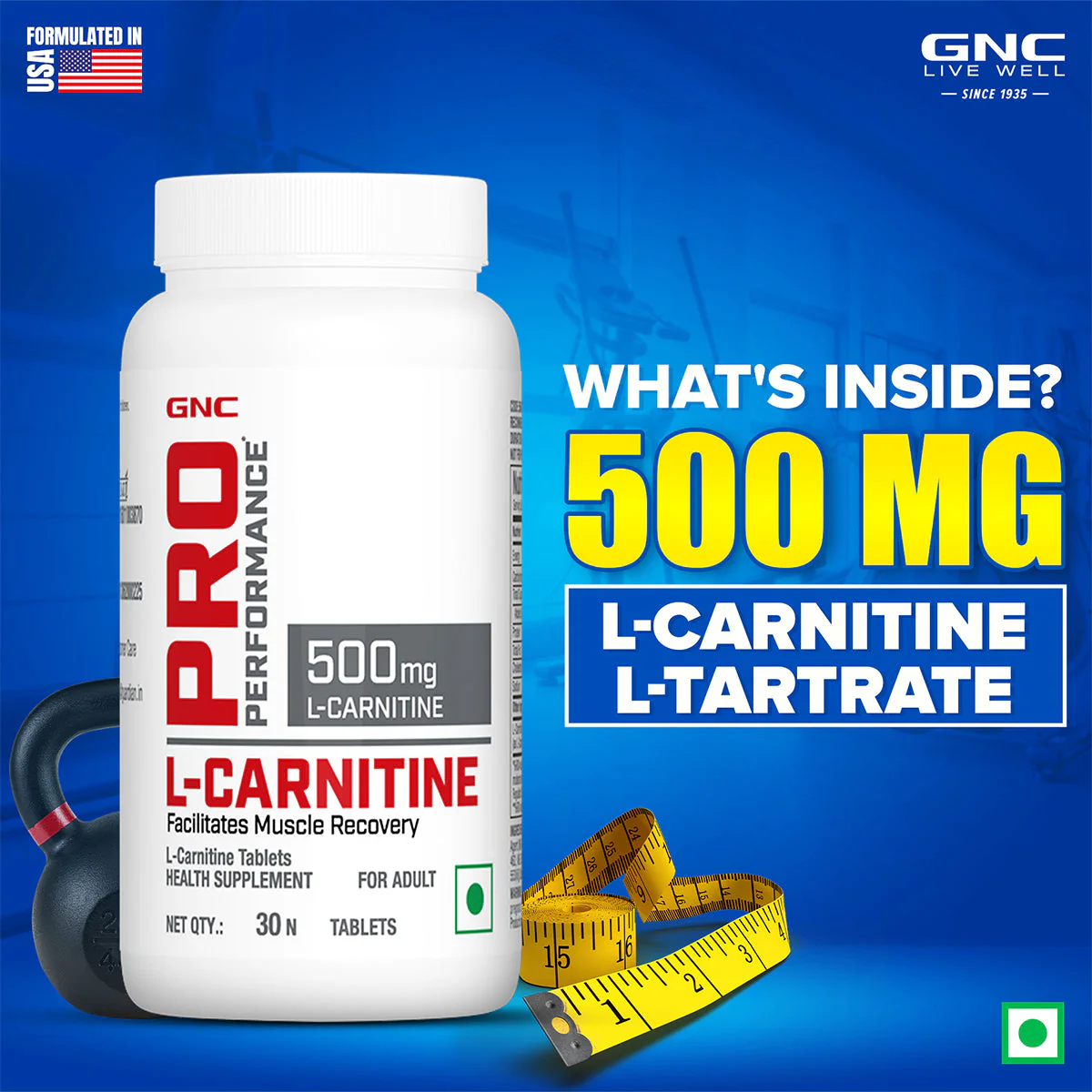 L-Carnitine Tablets 500mg - Image 2