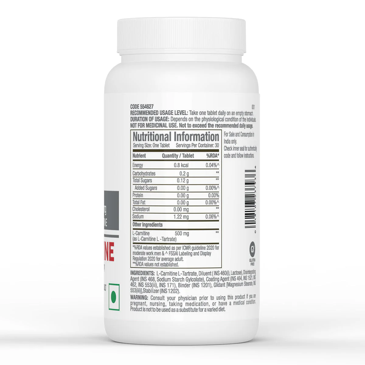 L-Carnitine Tablets 500mg - Image 4