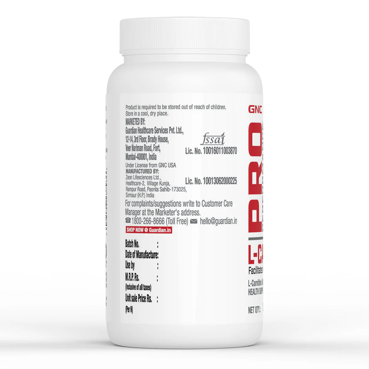 L-Carnitine Tablets 500mg - Image 5