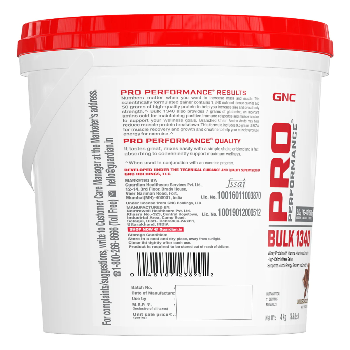 GNC Pro Performance Powder Bulk 1340 - Image 9