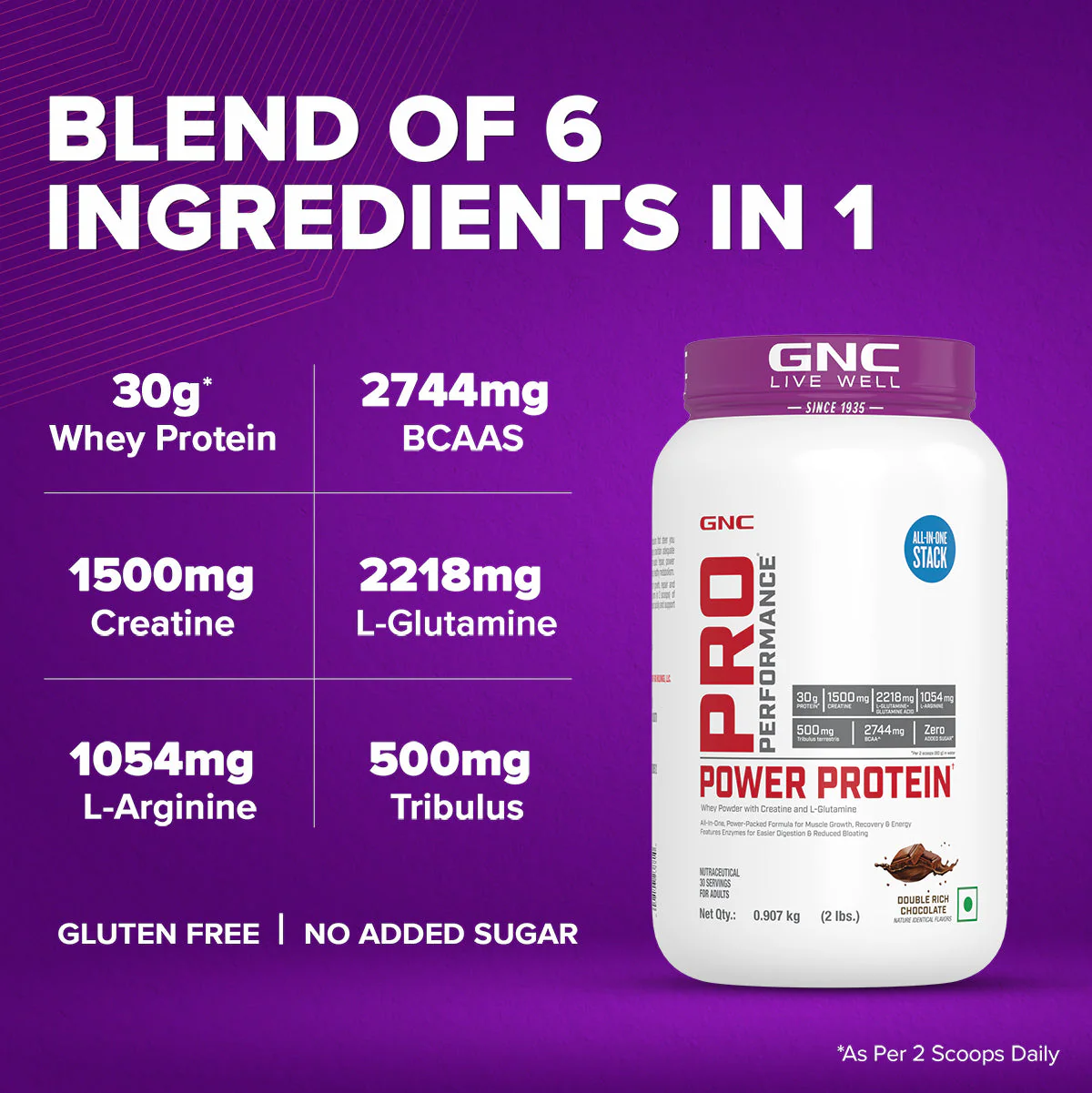 GNC Pro Performance Power Protein 2lbs - Image 18