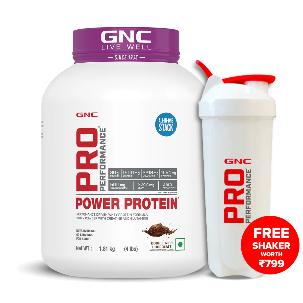 GNC Pro Performance Power Protein 2lbs - Image 5