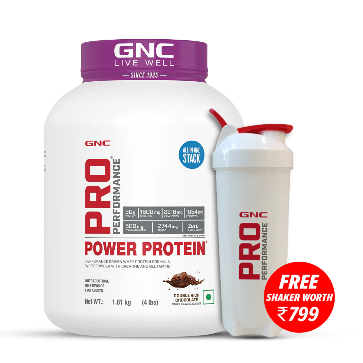 GNC Pro Performance Power Protein 2lbs - Image 6