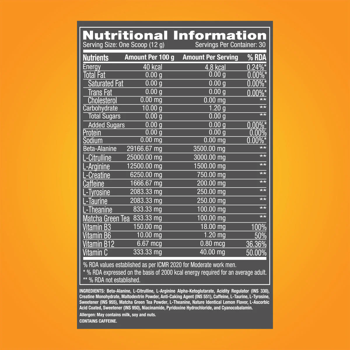 GNC Pro Performance Pre-Workout + Creatine 100 gms - Image 19