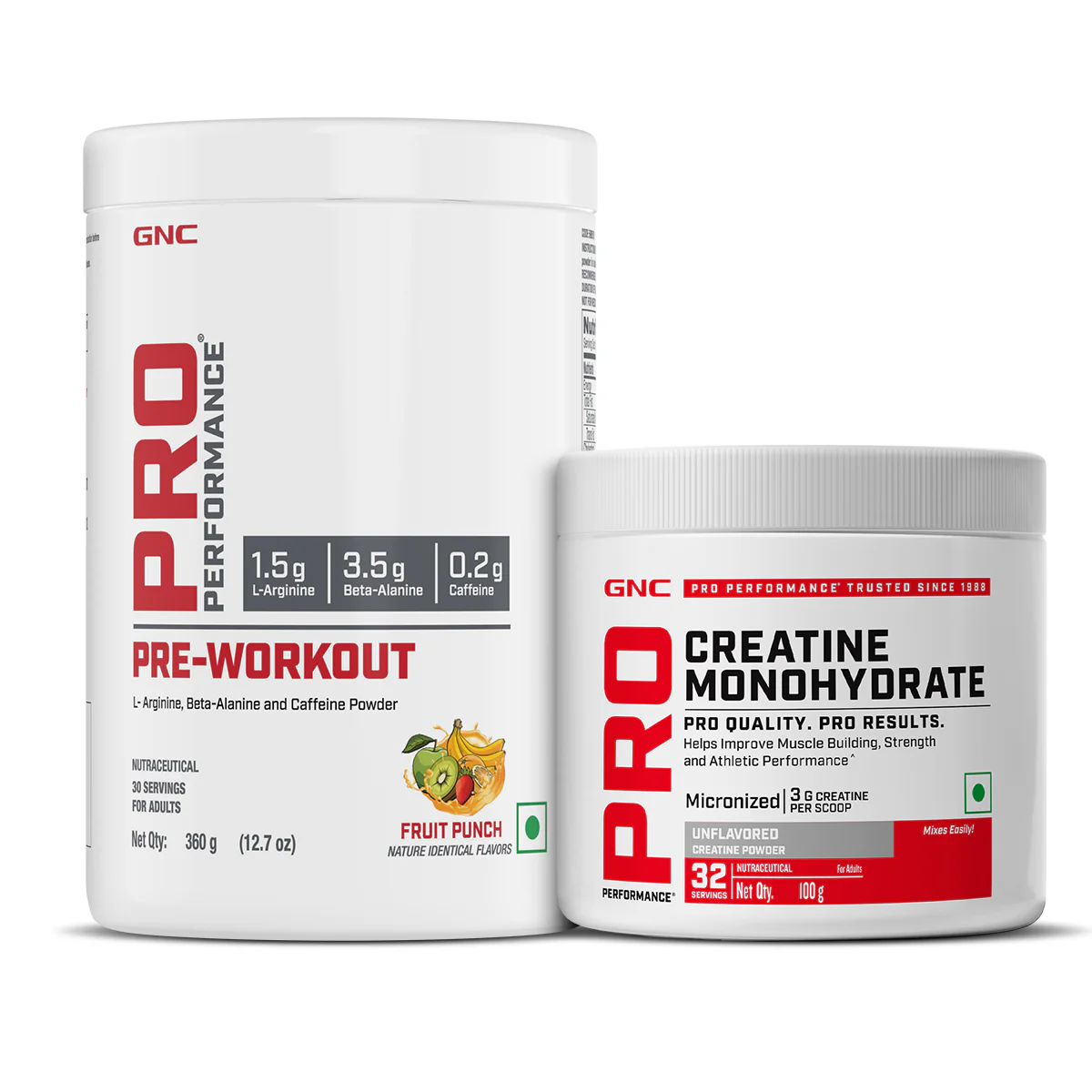 GNC Pro Performance Pre-Workout + Creatine 100 gms - Image 2
