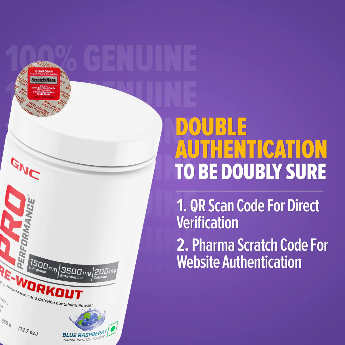 GNC Pro Performance Pre-Workout (Green Apple) - Image 14