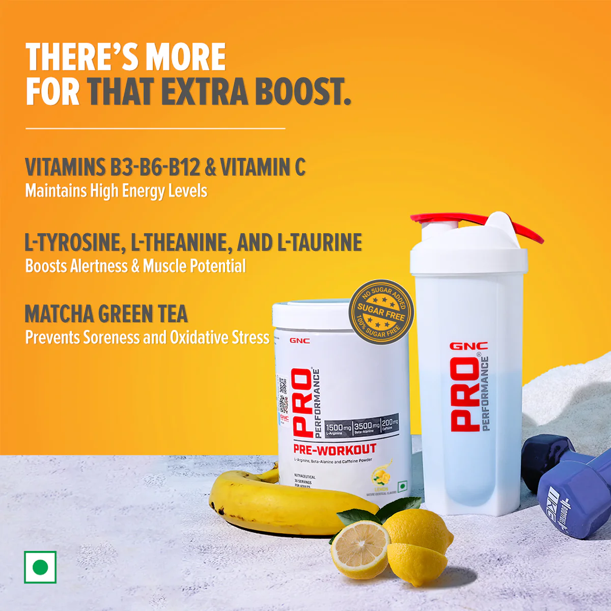 GNC Pro Performance Pre-Workout (Green Apple) - Image 19
