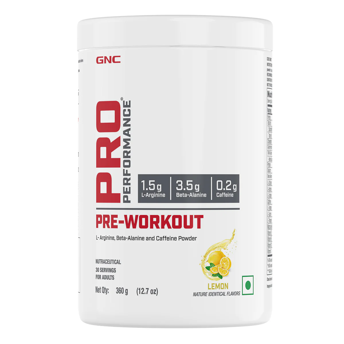 GNC Pro Performance Pre-Workout (Green Apple) - Image 4