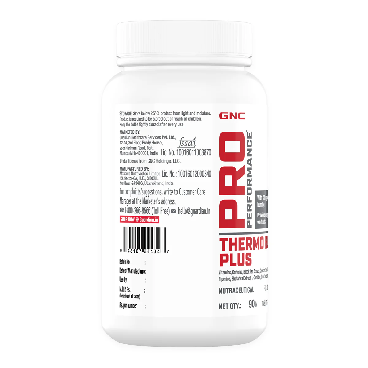 GNC Pro Performance Thermo Burst Plus - Image 4