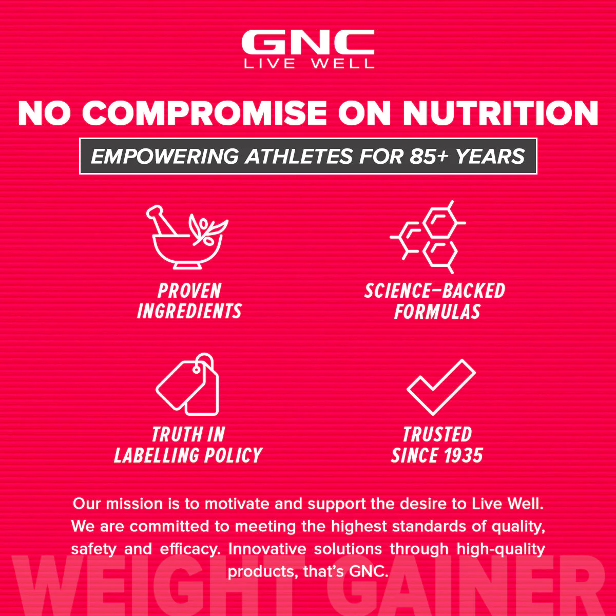 GNC Pro Performance Weight Gainer 3KG Double Chocolate - Image 10